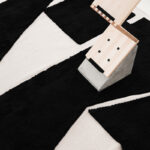 Ковёр Nordic Knots — Untitled 1 – Dusty White/Black — 300×400