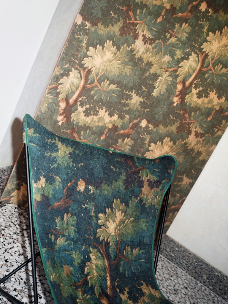 Обои — Dedar — Schwarzwald Wall quasi verdure — 02D2500100001