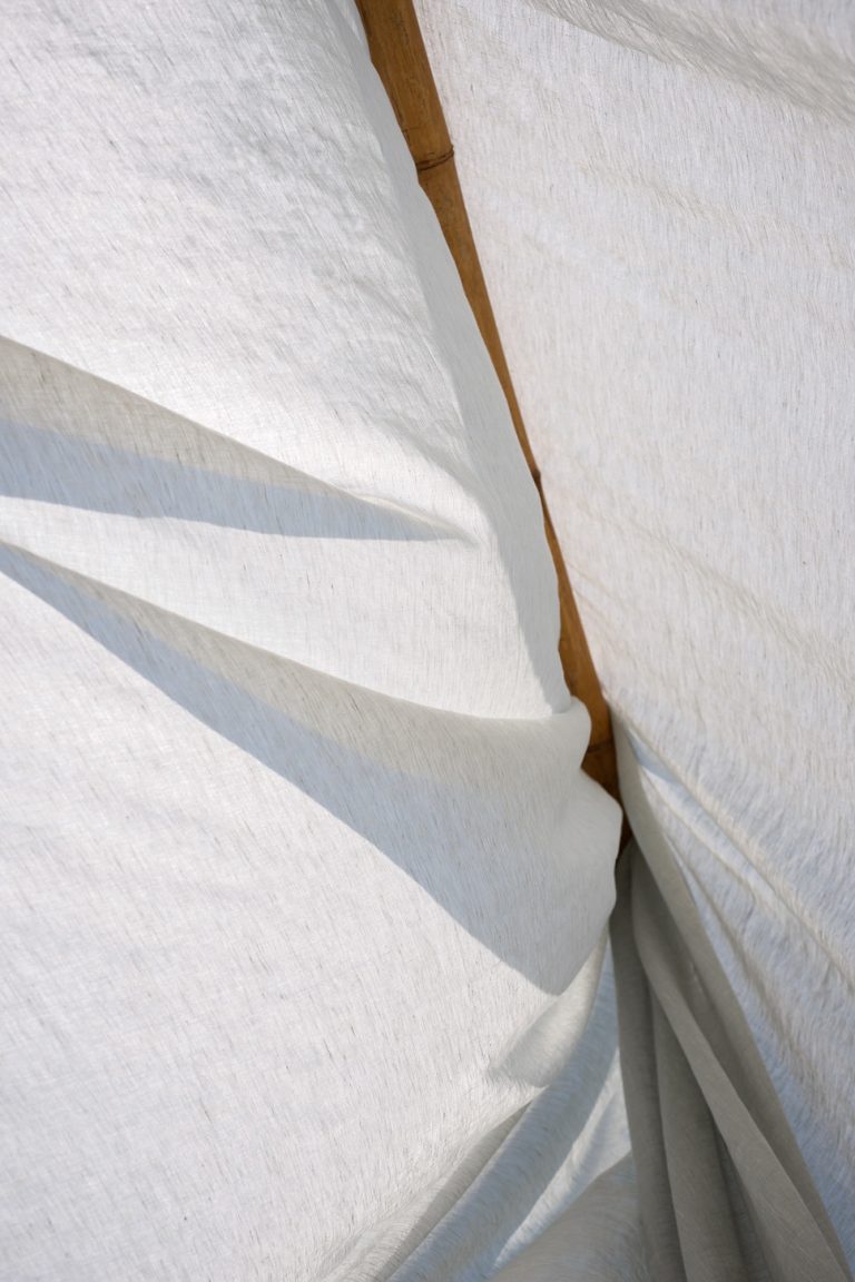 Ткань — Dedar — Wide Linen Giza — 001 bianco