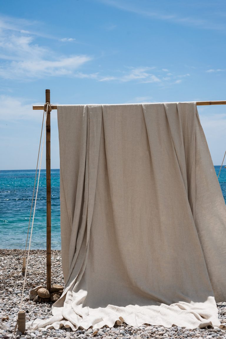 Ткань — Dedar — Wide Linen Signor Darcy — 007 jonc