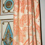 Ткань — Dedar — Tiger Silk — 003 electric orange