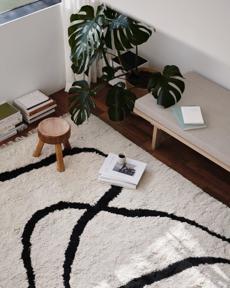 Ковёр Nordic Knots — Simple Object 18 – Dusty White — 250×350