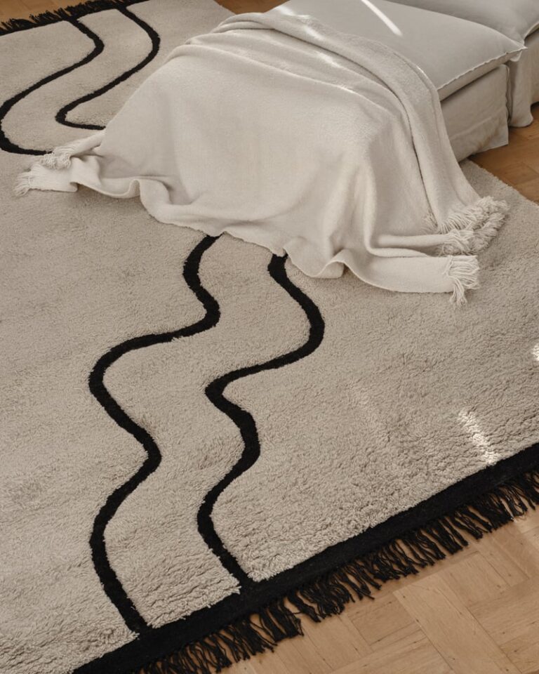 Ковёр Nordic Knots — River – Snow — 170×240