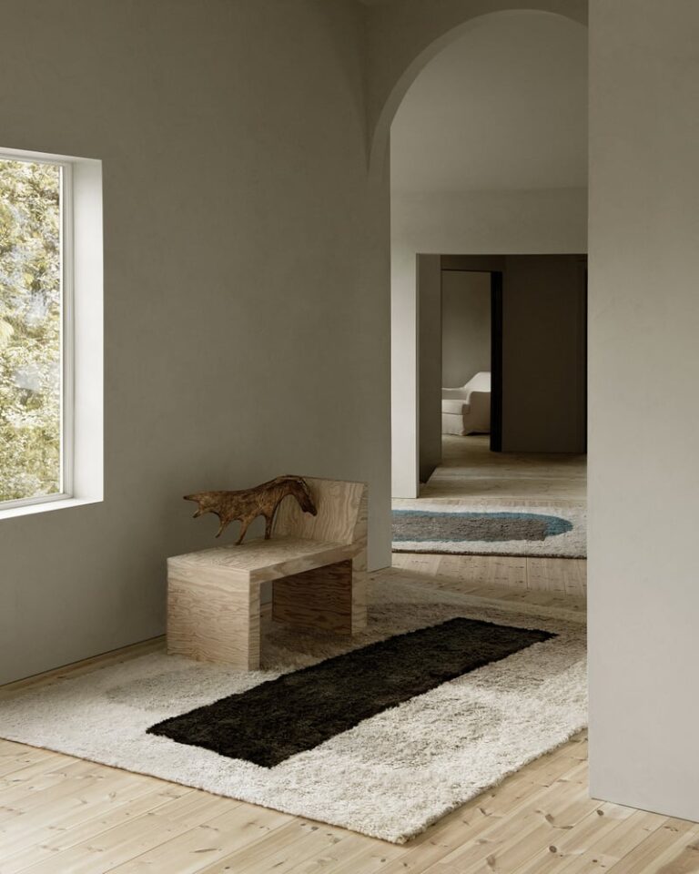 Ковёр Nordic Knots — Monolith 01 – Dusty White — 250×350