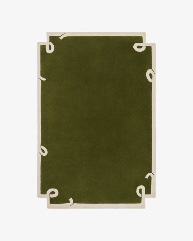 Ковёр Nordic Knots - Loops – Green - 140x200