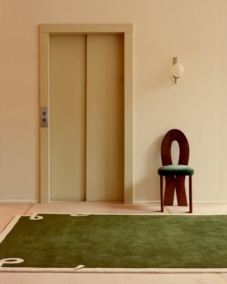 Ковёр Nordic Knots —  Loops – Green — 300×400
