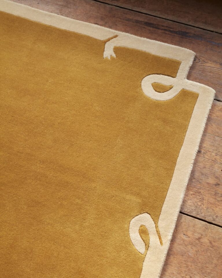 Ковёр Nordic Knots — Loops – Yellow — 140×200