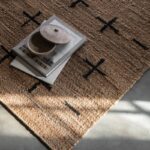 Ковёр Nordic Knots — Jute Cross – Black — 250×350