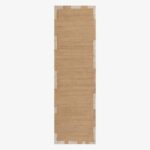 Ковёр Nordic Knots — Jute Edge Runner – Cream — 75×350