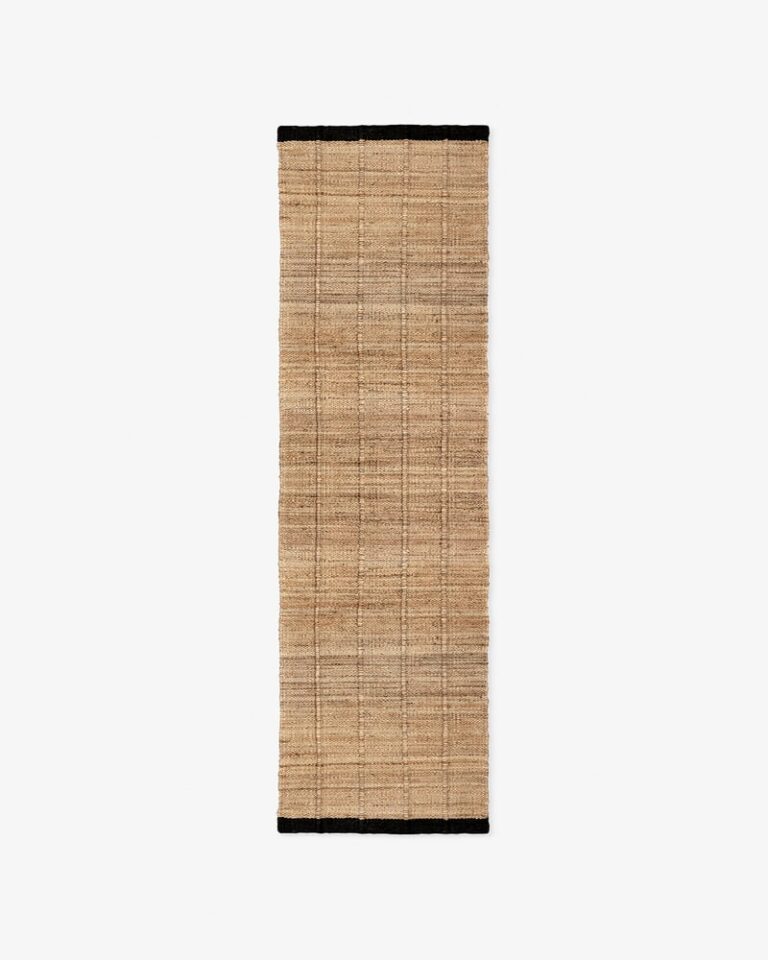 Ковёр Nordic Knots - Jute Runner – Black - 75x250