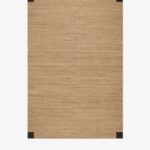 Ковёр Nordic Knots — Jute Corner – Black — 250×350