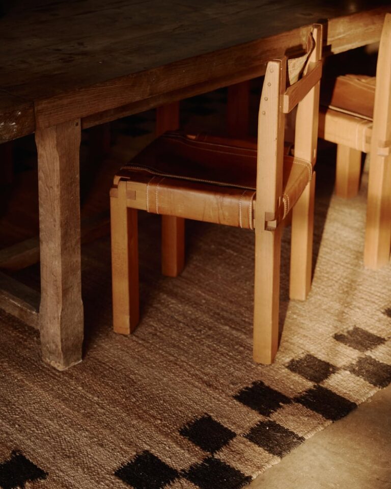 Ковёр Nordic Knots —  Jute Border – Black — 140×200