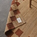 Ковёр Nordic Knots — Jute Border – Red — 170×240