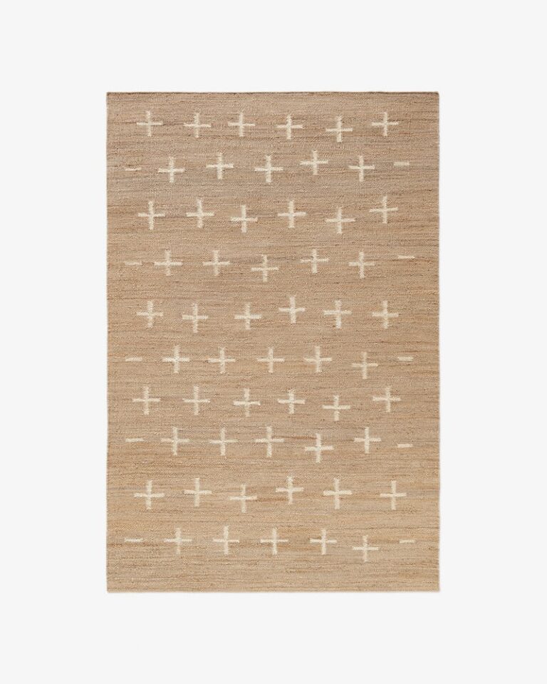 Ковёр Nordic Knots - Jute Cross – Cream - 250x350
