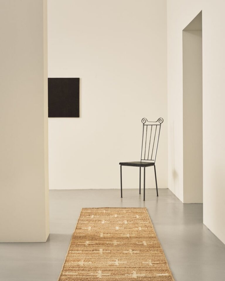 Ковёр Nordic Knots — Jute Cross Runner – Cream — 75×350