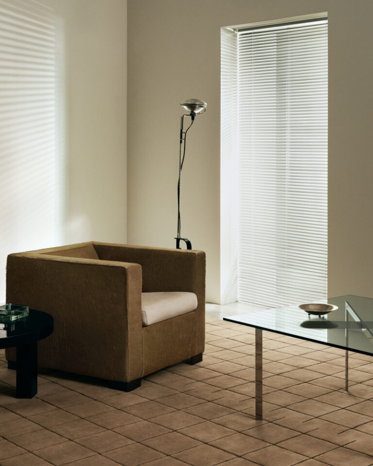 Ковёр Nordic Knots — Grid – Chestnut/Black — 140×200