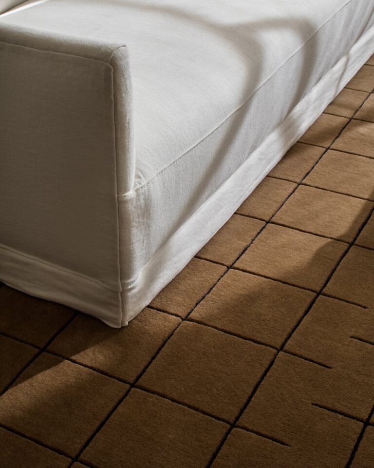 Ковёр Nordic Knots — Grid – Chestnut/Black — 250×350