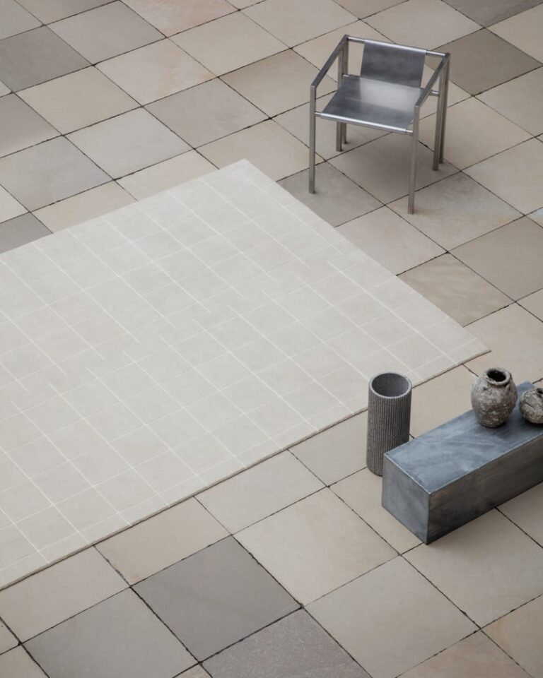 Ковёр Nordic Knots — Grid – Dusty White/Cream — 300×400