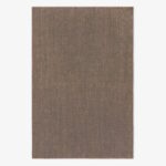 Ковёр Nordic Knots —  Jute Herringbone – Natural/Black — 75×350