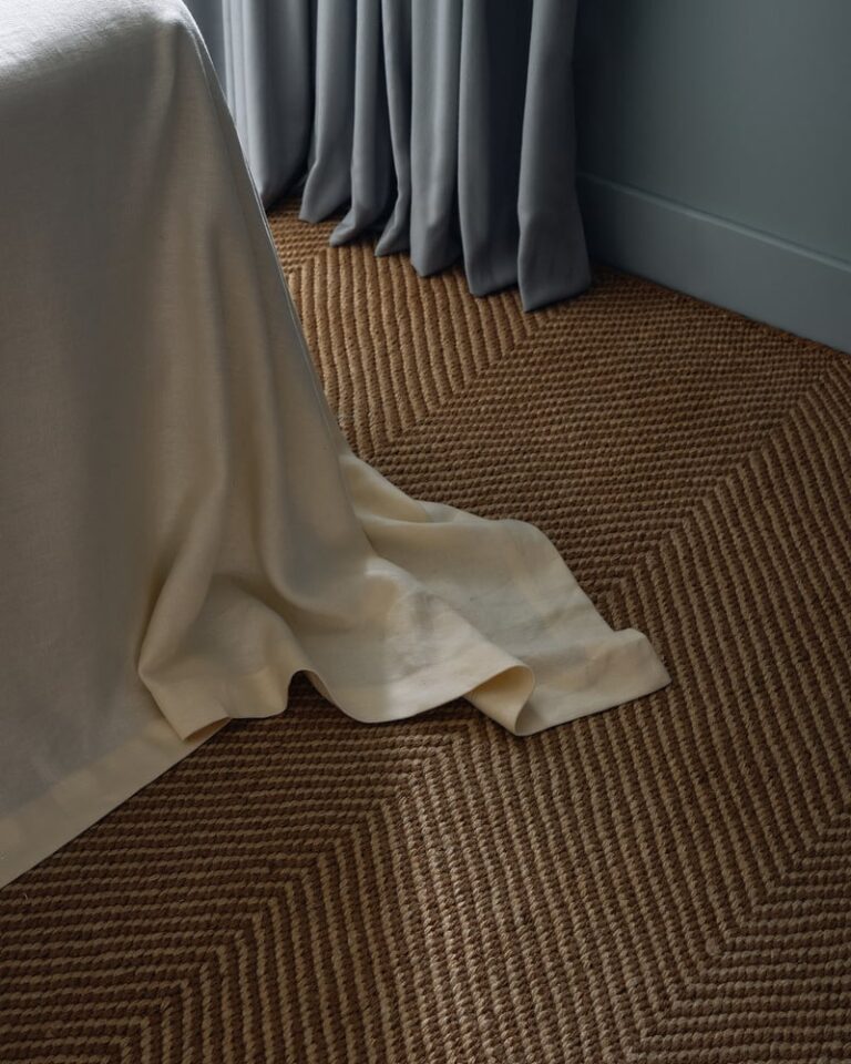 Ковёр Nordic Knots — Jute Herringbone – Natural/Cream — 75×250