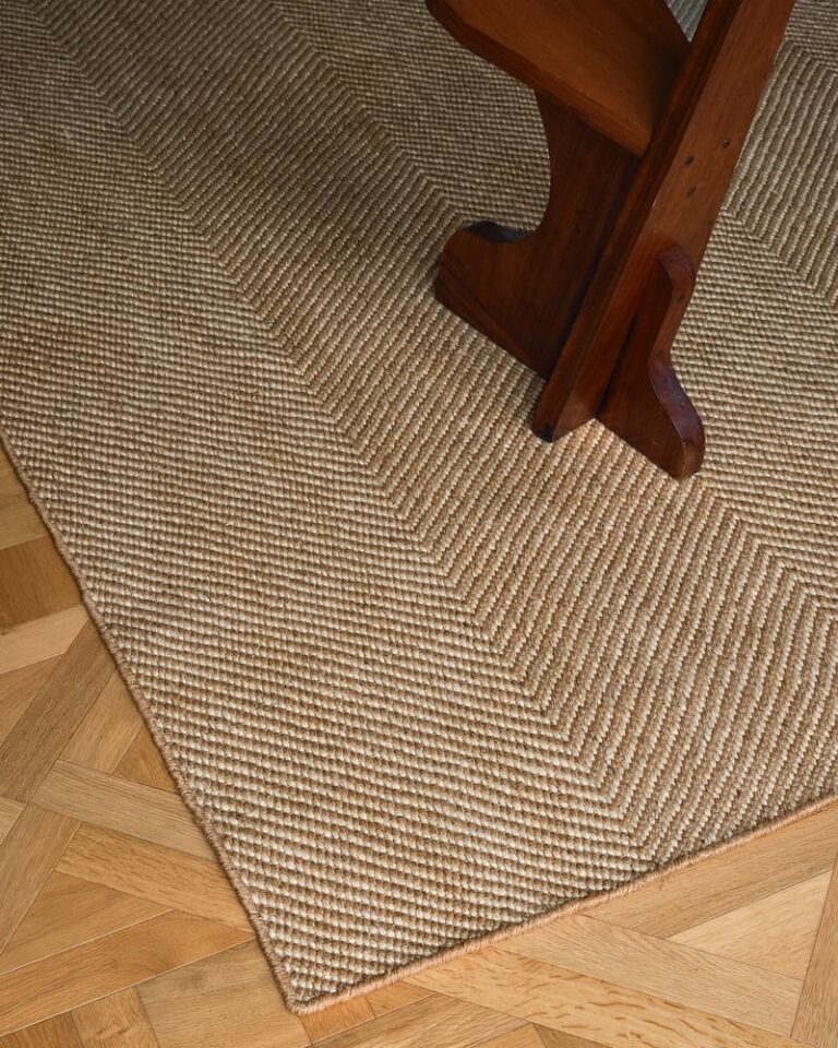 Ковёр Nordic Knots — Jute Herringbone – Natural/Cream — 170×240