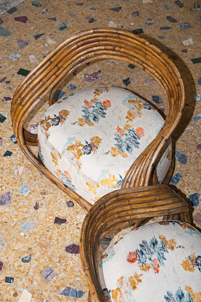 Ткань — Dedar — Say Goodbye Flora — 002 oeillet d’Inde