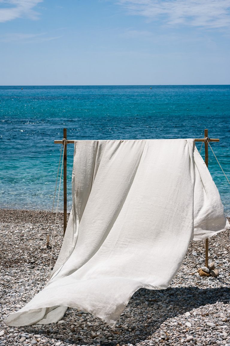 Ткань — Dedar — Wide Linen Giza — 001 bianco