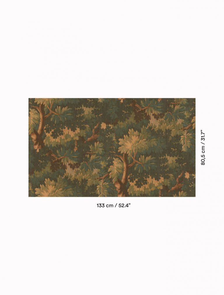 Обои — Dedar — Schwarzwald Wall quasi verdure — 02D2500100001