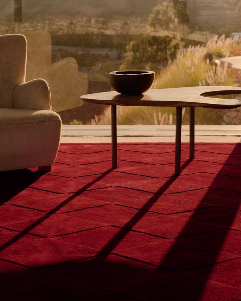 Ковёр Nordic Knots — Diamond – Deep Red — 250×350