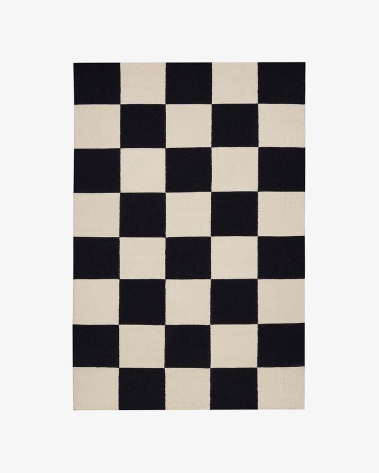 Ковёр Nordic Knots - Square – Black/Cream - 200x300