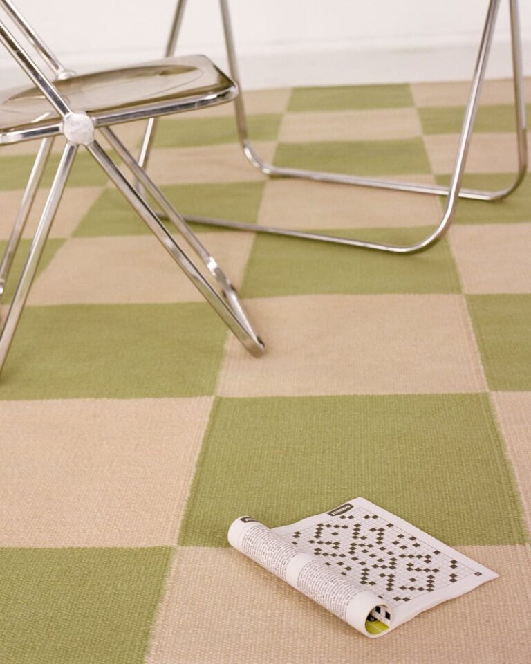 Ковёр Nordic Knots — Square – Green/Pink — 170×240