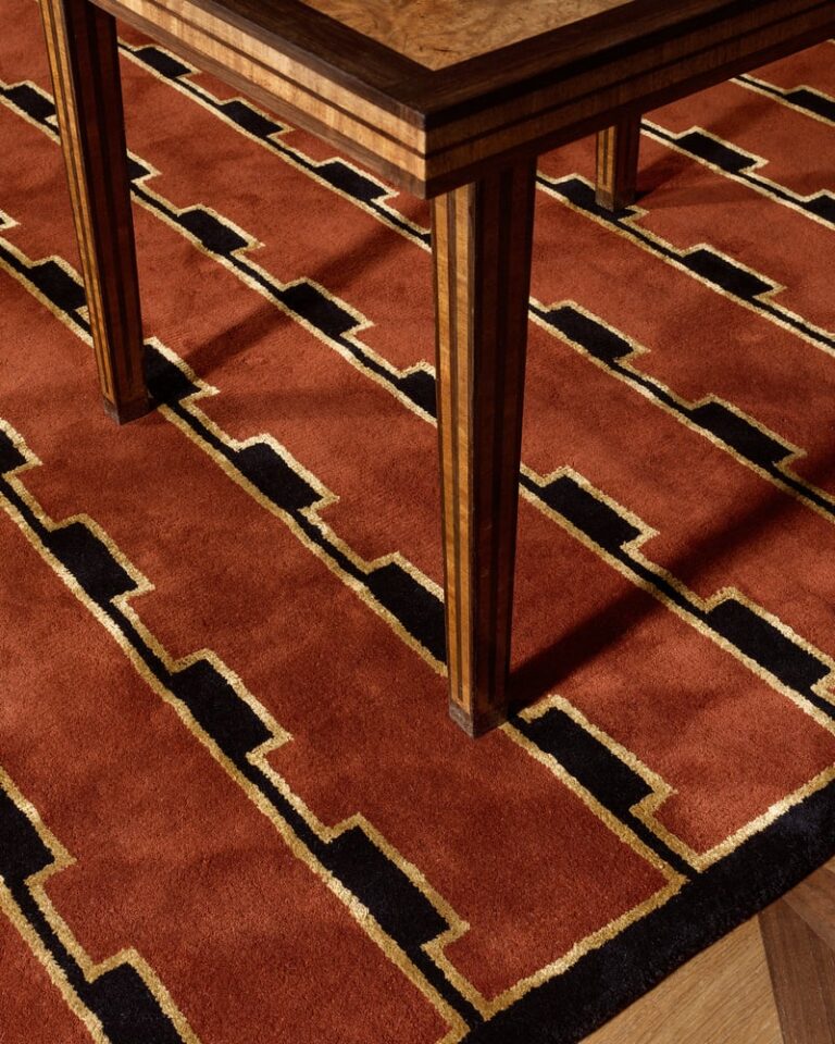 Ковёр Nordic Knots — Gild 02 – Red — 350×450