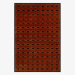Ковёр Nordic Knots — Gild 02 – Red — 350×450