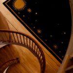 Ковёр Nordic Knots — Celestial – Deep Navy/Ochre — 250×350