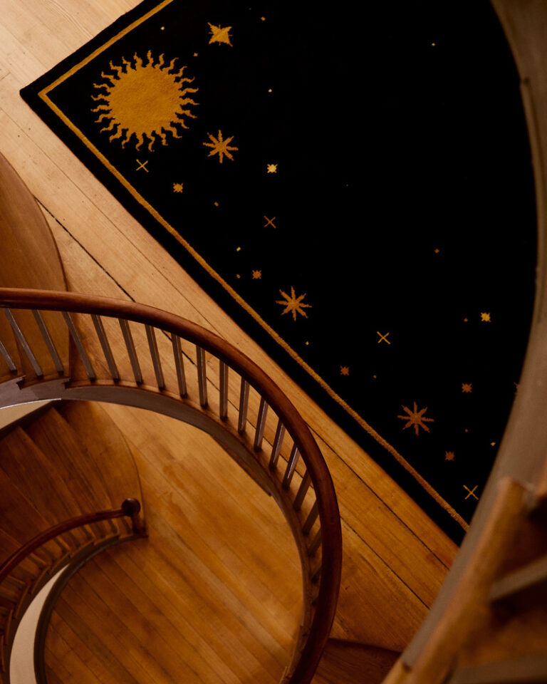Ковёр Nordic Knots — Celestial – Deep Navy/Ochre — 200×300