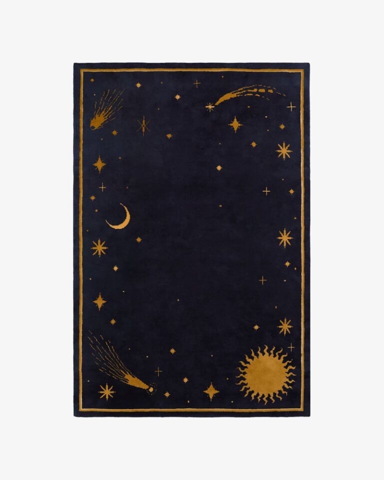 Ковёр Nordic Knots - Celestial – Deep Navy/Ochre - 200x300