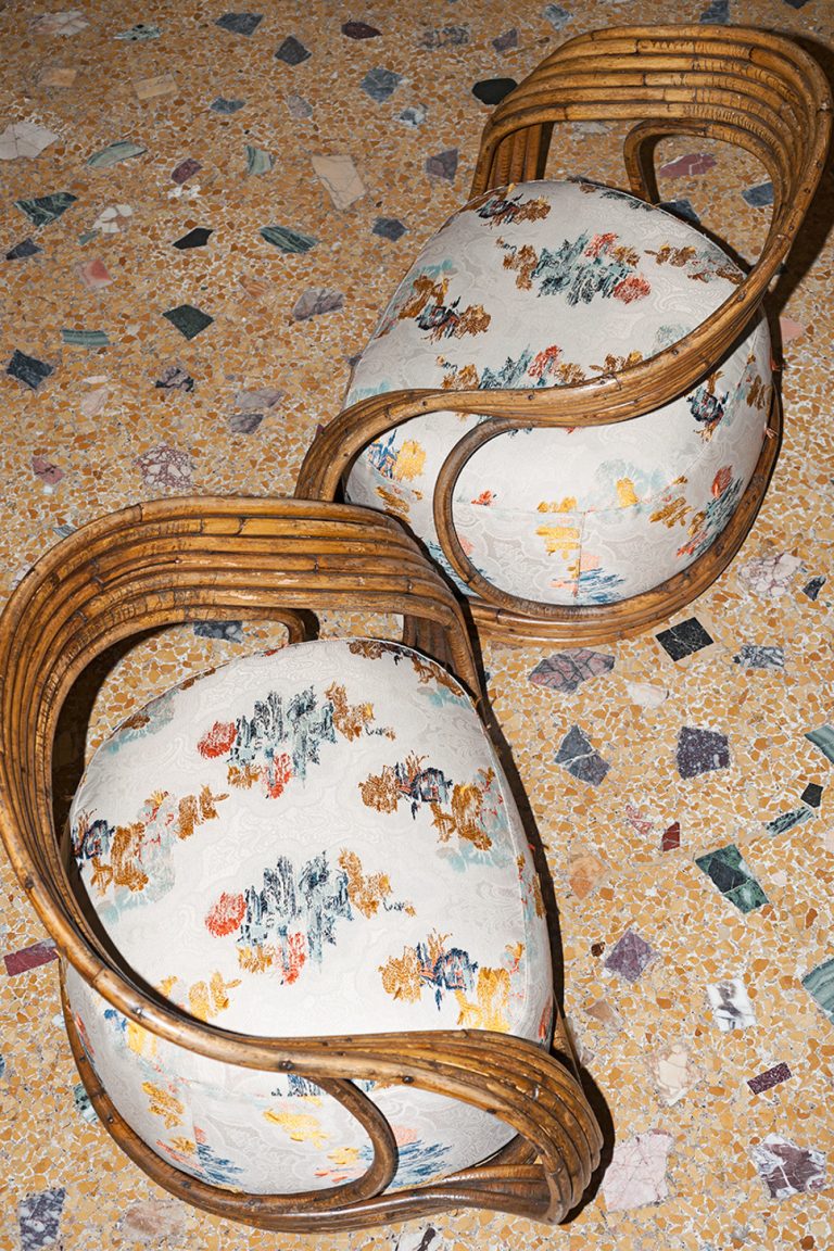 Ткань — Dedar — Say Goodbye Flora — 002 oeillet d’Inde