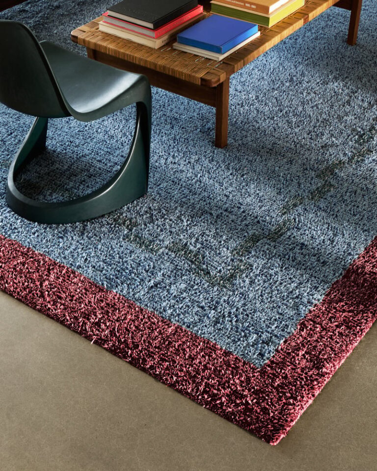 Ковёр Nordic Knots — Ryya 01 – Blue — 250×350
