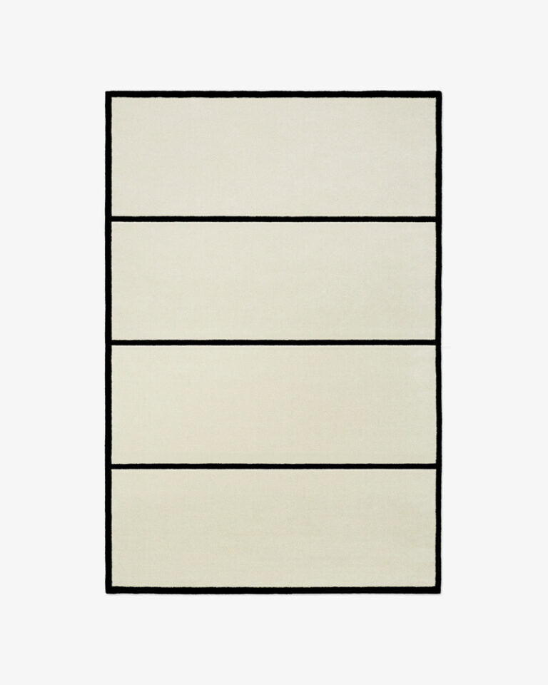 Ковёр Nordic Knots -  Norr Mälarstrand 01 – Dusty White/Black - 170x240