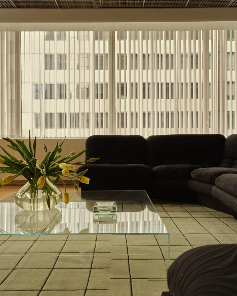 Ковёр Nordic Knots — Grid – Pistachio/Black — 200×300