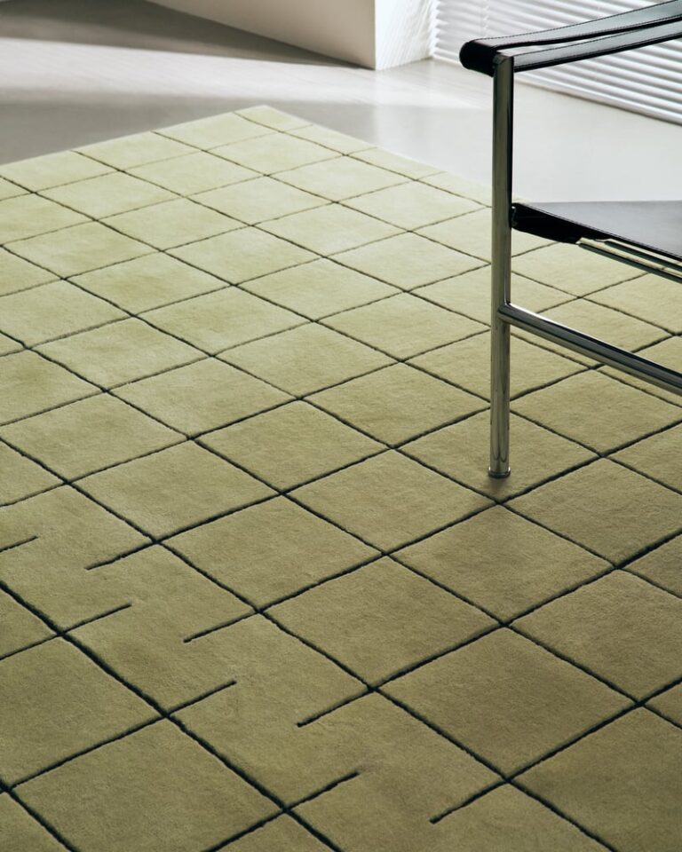 Ковёр Nordic Knots — Grid – Pistachio/Black — 250×350