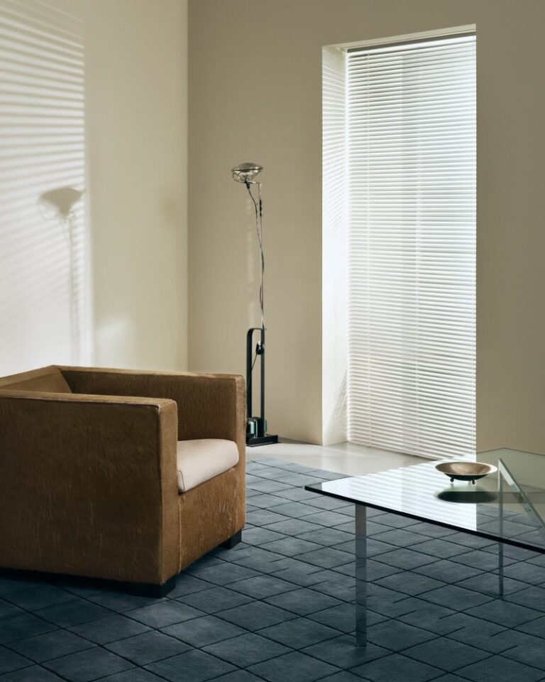 Ковёр Nordic Knots — Grid – Faded Blue/Black — 170×240