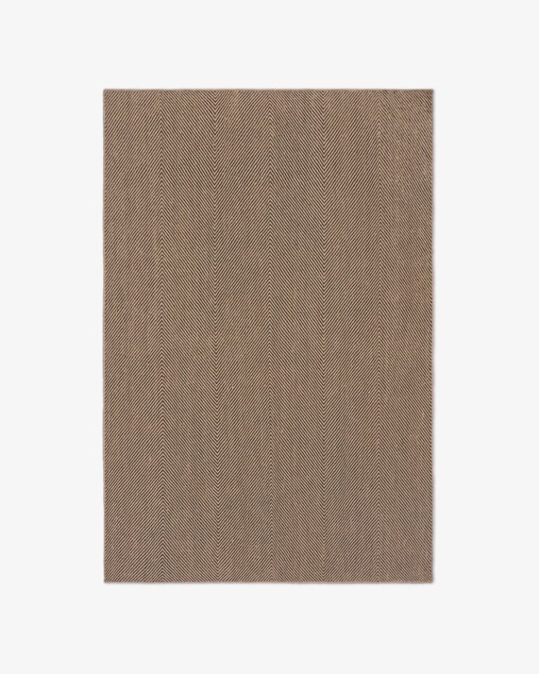 Ковёр Nordic Knots - Jute Herringbone – Natural/Brown - 75x350