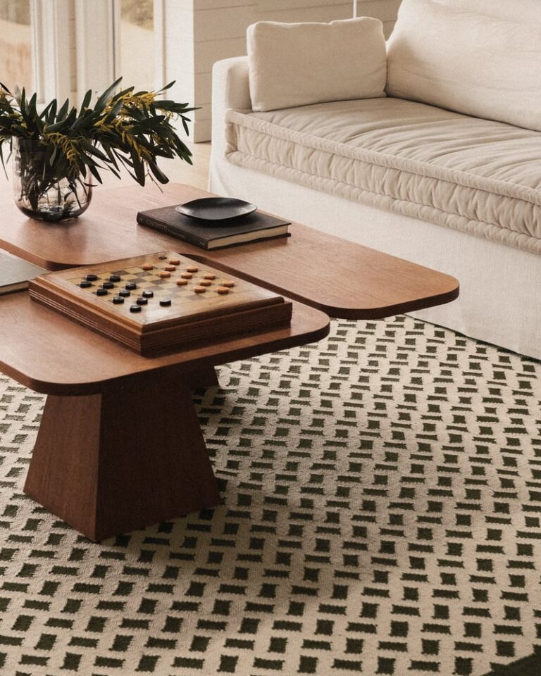 Ковёр Nordic Knots — Orleans – Beige/Green — 140×200