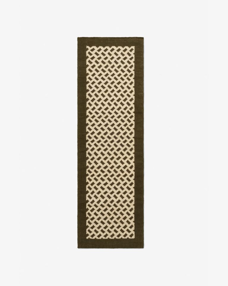 Ковёр Nordic Knots - Orleans Runner – Beige/Green - 75x250