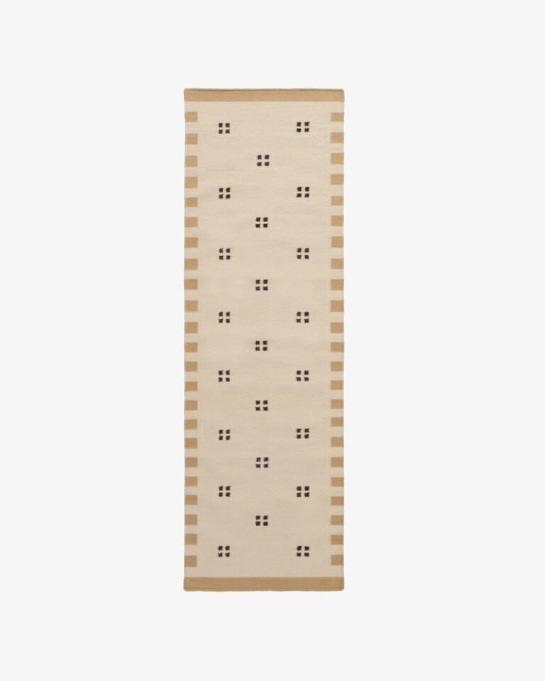 Ковёр Nordic Knots - Pierce Runner – Beige/Orange - 75x250