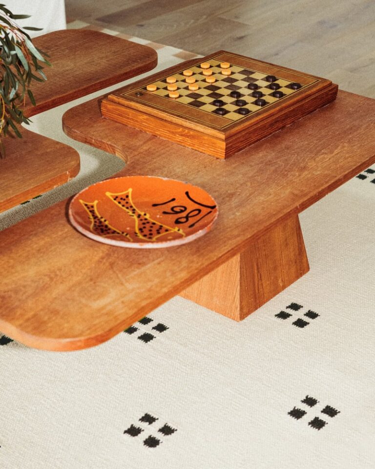 Ковёр Nordic Knots —  Pierce – Beige/Orange — 140×200