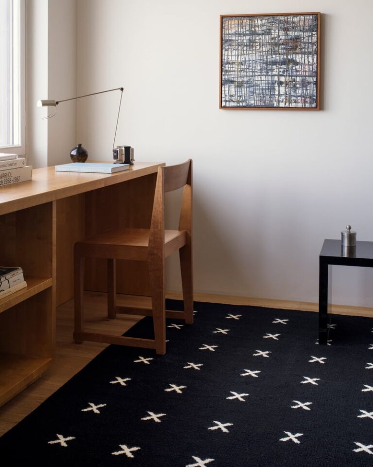 Ковёр Nordic Knots — Cross – Black/Cream — 170×240