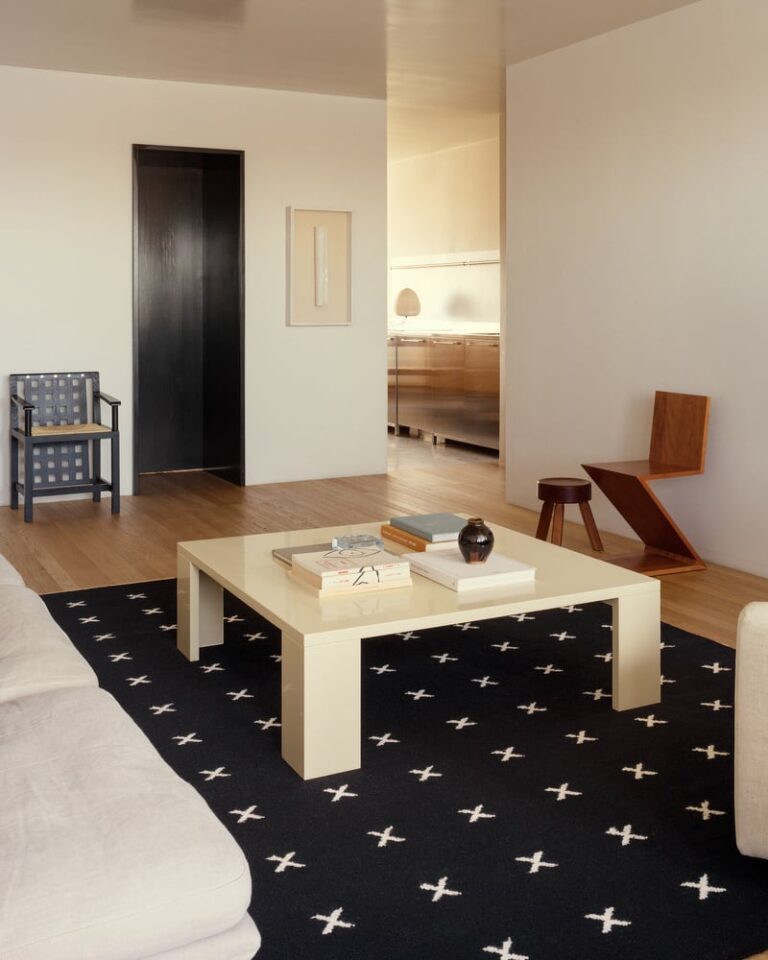 Ковёр Nordic Knots — Cross – Black/Cream — 140×200