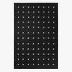 Ковёр Nordic Knots — Cross – Black/Cream — 170×240